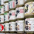 20160221-PRS 3187 sake barrels in Meiji shrine 